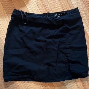 Princess Polly/Motel Black mini skirt